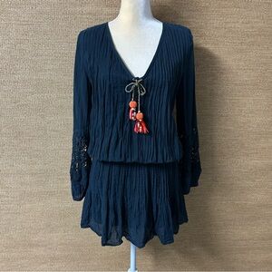 Chloe Oliver Dress Womens Small Blue